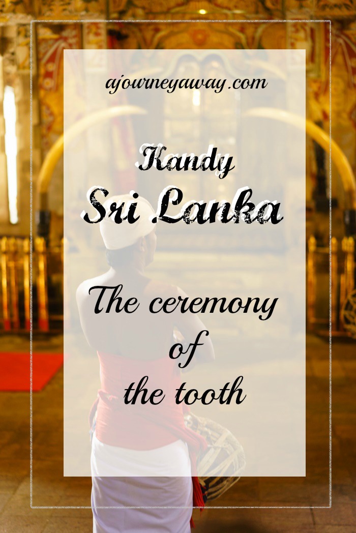 The ceremony of the tooth in Kandy, Sri Lanka