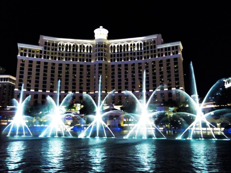 Bellagio fountains, Las Vegas