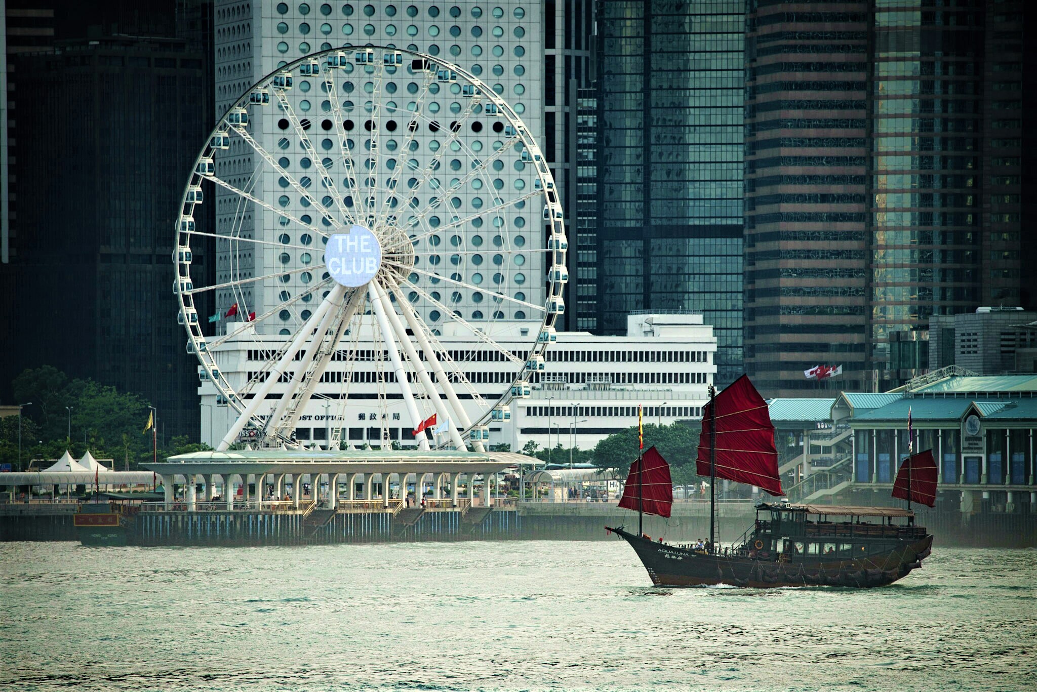 Victoria harbour, Hong Kong