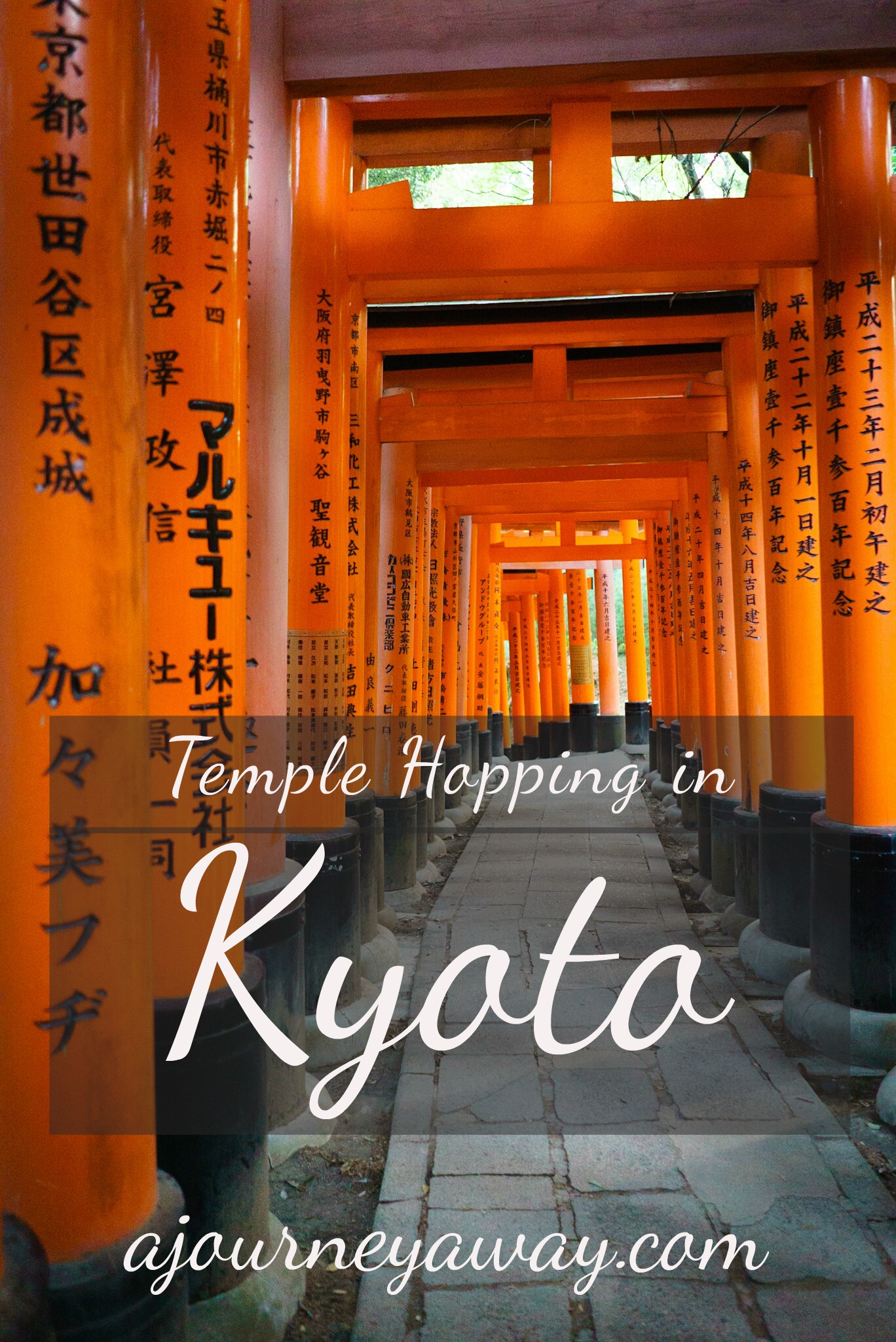 Going temple hopping in Kyoto